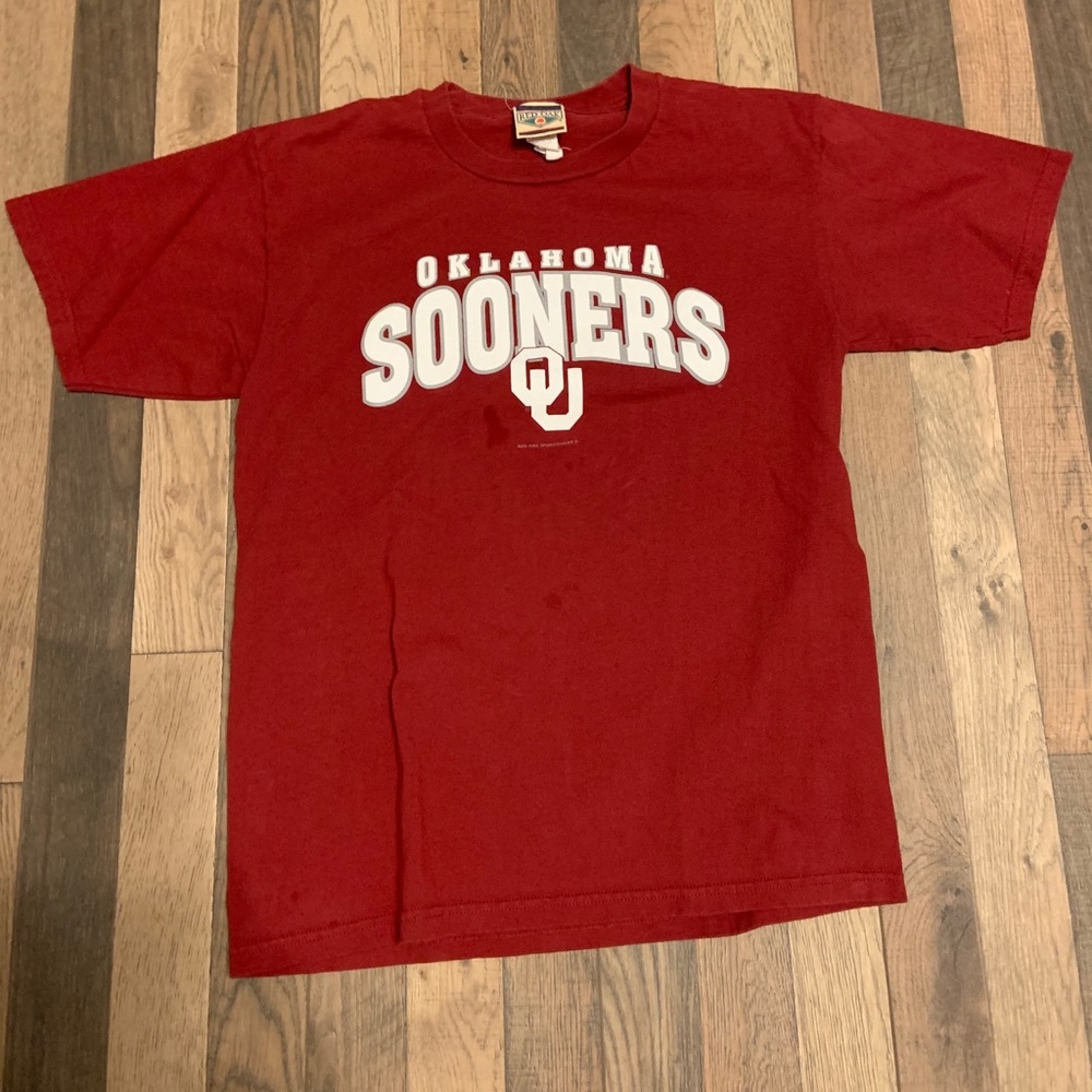 Vintage red oak Oklahoma shirt M